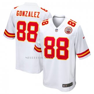 Camiseta NFL Game Kansas City Chiefs Tony Gonzalez Retired Blanco