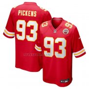 Camiseta NFL Game Kansas City Chiefs Zacch Pickens Rojo