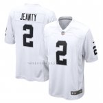 Camiseta NFL Game Las Vegas Raiders Ashton Jeanty Blanco