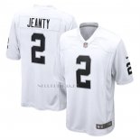 Camiseta NFL Game Las Vegas Raiders Ashton Jeanty Blanco