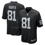 Camiseta NFL Game Las Vegas Raiders Austin Hooper Negro