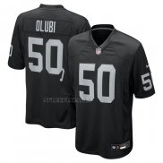 Camiseta NFL Game Las Vegas Raiders Segun Olubi Negro