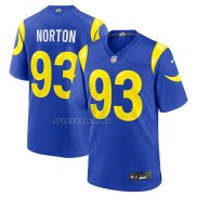 Camiseta NFL Game Los Angeles Rams Bill Norton Azul