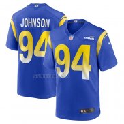 Camiseta NFL Game Los Angeles Rams Desjuan Johnson Primera Azul