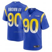 Camiseta NFL Game Los Angeles Rams Earnest Brown IV Azul