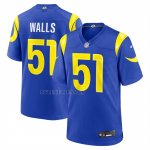 Camiseta NFL Game Los Angeles Rams Eddie Walls III Azul