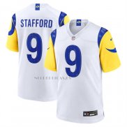 Camiseta NFL Game Los Angeles Rams Matthew Stafford Jugador Blanco