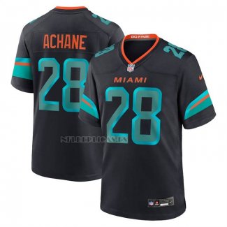Camiseta NFL Game Miami Dolphins Devon Achane 2025 Rivalries Collection Azul