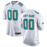 Camiseta NFL Game Miami Dolphins Personalizada Blanco