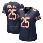 Camiseta NFL Game Mujer Chicago Bears Kyle Monangai Azul