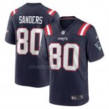 Camiseta NFL Game New England Patriots Braylon Sanders Azul
