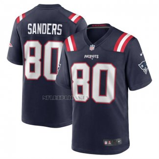 Camiseta NFL Game New England Patriots Braylon Sanders Azul