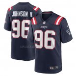 Camiseta NFL Game New England Patriots Eric Johnson II Azul