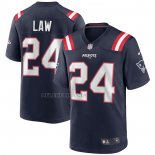 Camiseta NFL Game New England Patriots Ty Law Retired Azul