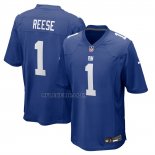Camiseta NFL Game New York Giants Arvell Reese 2026 Azul