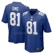 Camiseta NFL Game New York Giants Cam Sims Azul