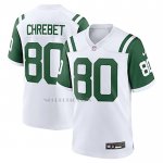 Camiseta NFL Game New York Jets Wayne Chrebet Classic Alterno Retired Blanco
