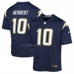 Camiseta NFL Game Nino Los Angeles Chargers Justin Herbert Alterno Super Chargers Azul