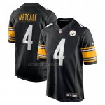 Camiseta NFL Game Nino Pittsburgh Steelers DK Metcalf Negro
