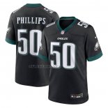 Camiseta NFL Game Philadelphia Eagles Jaelan Phillips Alterno Negro