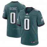 Camiseta NFL Game Philadelphia Eagles Josh Uche Verde