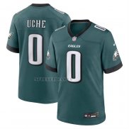 Camiseta NFL Game Philadelphia Eagles Josh Uche Verde