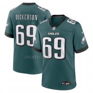 Camiseta NFL Game Philadelphia Eagles Landon Dickerson Verde1