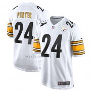 Camiseta NFL Game Pittsburgh Steelers Joey Porter Jr. Segunda Blanco