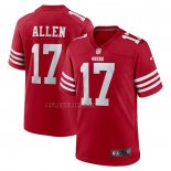Camiseta NFL Game San Francisco 49ers Brandon Allen Rojo