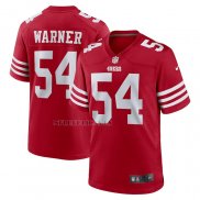 Camiseta NFL Game San Francisco 49ers Fred Warner Rojo