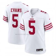 Camiseta NFL Game San Francisco 49ers Mike Evans Blanco