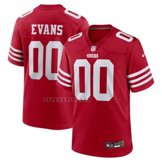 Camiseta NFL Game San Francisco 49ers Mike Evans Rojo