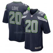 Camiseta NFL Game Seattle Seahawks Julian Love Azul