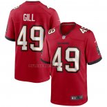 Camiseta NFL Game Tampa Bay Buccaneers Cam Gill Rojo