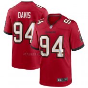 Camiseta NFL Game Tampa Bay Buccaneers Khalil Davis Rojo