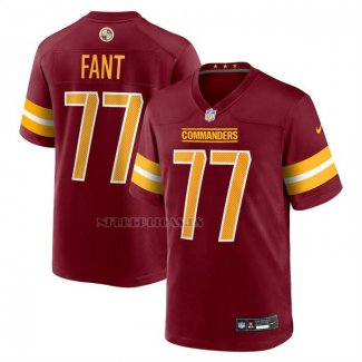 Camiseta NFL Game Washington Commanders George Fant Rojo