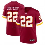 Camiseta NFL Game Washington Commanders Jacory Croskey Merritt Rojo