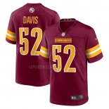 Camiseta NFL Game Washington Commanders Jamin Davis 52 Rojo