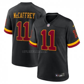 Camiseta NFL Game Washington Commanders Luke McCaffrey Hail Raiser Alterno Negro