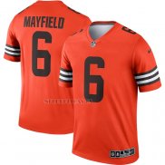 Camiseta NFL Legend Cleveland Browns Baker Mayfield Inverted Legend Naranja