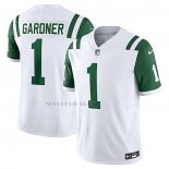 Camiseta NFL Legend New York Jets Ahmad Sauce Gardner Classic Alterno Blanco
