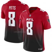 Camiseta NFL Limited Atlanta Falcons Kyle Pitts Vapor F.U.S.E. Rojo