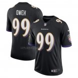 Camiseta NFL Limited Baltimore Ravens Odafe Oweh Vapor Negro