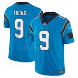 Camiseta NFL Limited Carolina Panthers Bryce Young Vapor F.U.S.E. Blue
