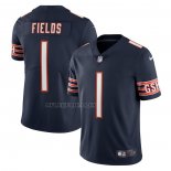 Camiseta NFL Limited Chicago Bears Justin Fields Vapor Azul