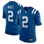 Camiseta NFL Limited Indianapolis Colts Carson Wentz Vapor Azul