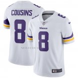 Camiseta NFL Limited Minnesota Vikings Kirk Cousins Vapor Untouchable Blanco