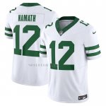 Camiseta NFL Limited New York Jets Joe Namath Vapor F.U.S.E. Legacy Blanco