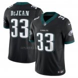 Camiseta NFL Limited Philadelphia Eagles Cooper DeJean Vapor F.U.S.E. Alterno Negro