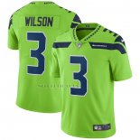 Camiseta NFL Limited Seattle Seahawks Russell Wilson Vapor Untouchable Color Rush Verde